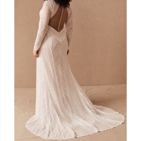 BHLDN Wtoo by Watters Summer Gown Size 12 - Picture 2 of 9